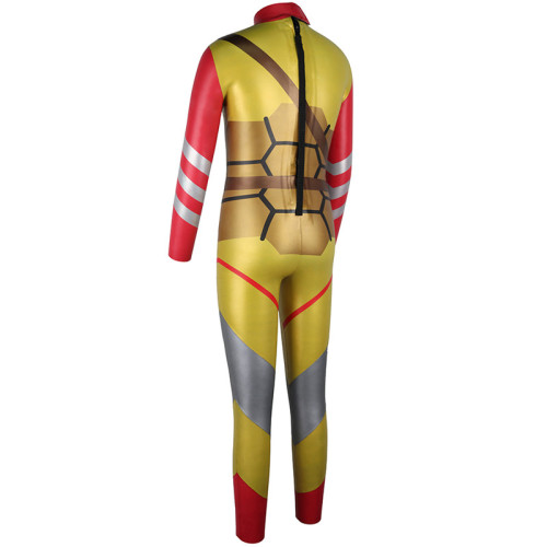Seaskin 3mm Boys Back Zip Golden Diving Wetsuits