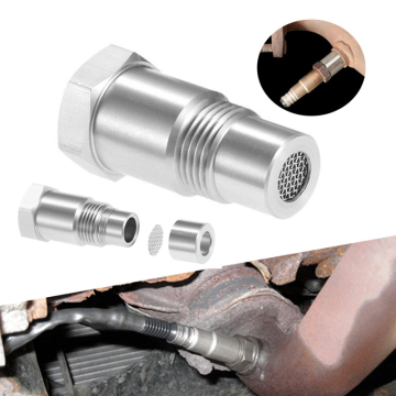Automobile stainless steel oxygen sensor connector adapter