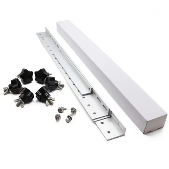 Easy Installation Solar Kit: Adjustable Triangular Mounting Bracket for One Panel