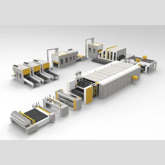 Full Automatic Nonwoven Big Bin Fiber Storage Machine with Volumetric Blending and Anti-Slip Folding Rotoformer
