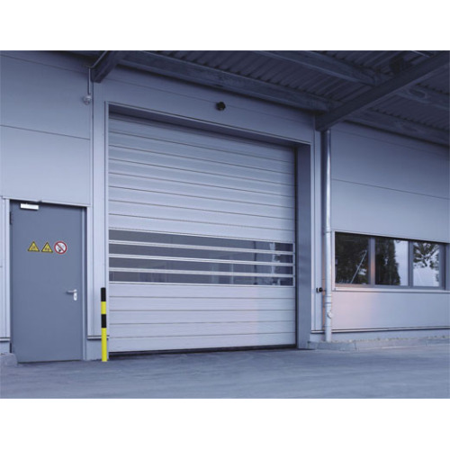 လိမ်လူမီနီယံမြင့်မြန်နှုန်း roller shutter တံခါး