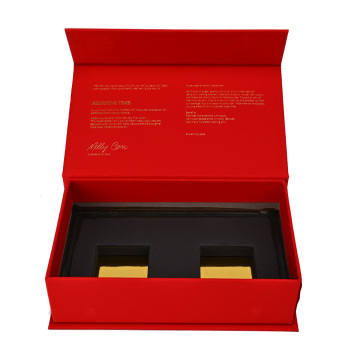 Flip Minyak wangi atas dan kotak hadiah kosmetik