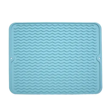 2024 Newest Faucet Absorber: Under-Sink Silicone Mat and Drain Mat for Kitchen Sink
