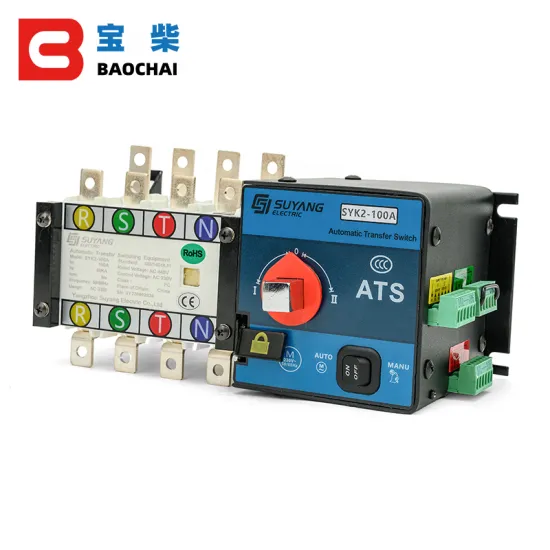 SYK2 100A 2P 4P Dual Power ATS Automatic Transfer Switch for Diesel Generator