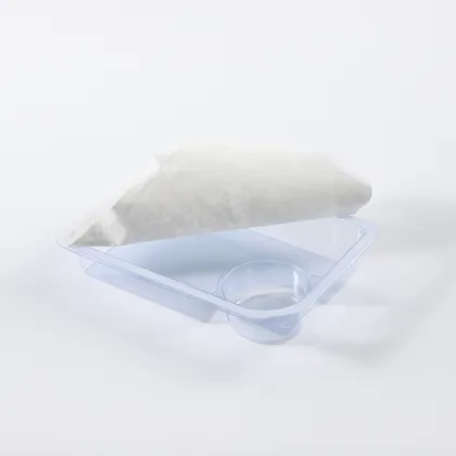 Plastic Blister Packaging Tray Sealing with Tyvek Paper