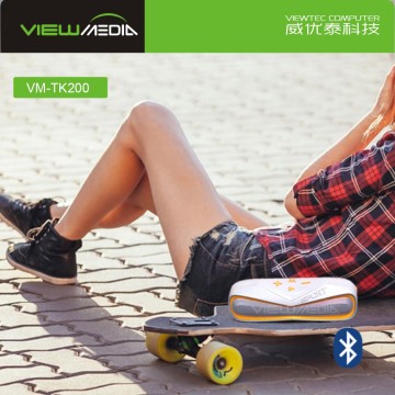 Viewmedia unique real ipx7 waterproof SPORT Bluetooth speaker VM-TK200