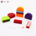 Built-up Multilevel Decorative Kids Funny Intlink Stamp