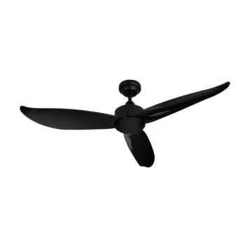 Ceiling fan with three blades