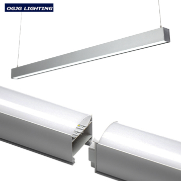 Dimmabable Lineer Alüminyum Asılı Ticari LED Kolye Işığı