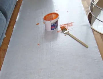 White Protective Glue Sticky Floor Felt Fleece