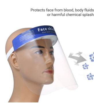écran facial jetable anti-buée