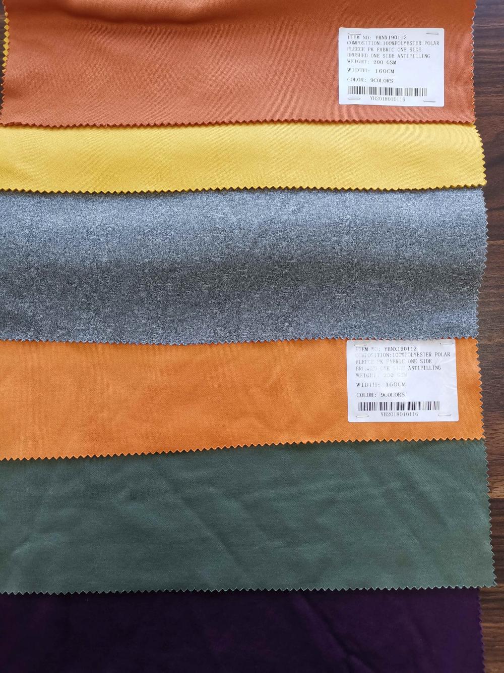 Wholesale Knitted 100% Polyester Fleece PK Fleece Fabric