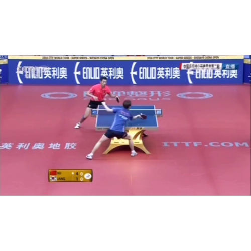 Suelo de tenis de mesa Enlio Indoor aprobado por la ITTF