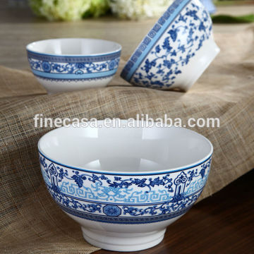 7 Inches Elegant Style New Bone China Japanese Ceramic Bowl
