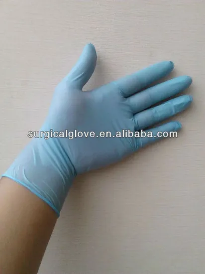 nitrile examination gloves