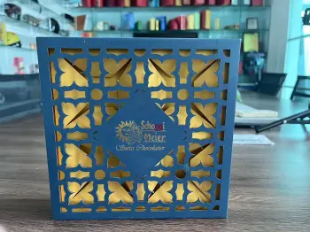 custom cardboard boxes lid and bottom paper box