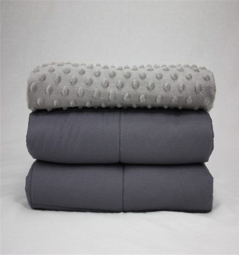 2018 New Minky Dot Weighted Blanket