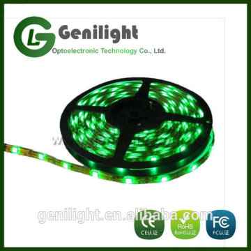 กันน้ำ 5M 60LEDS/M SMD 3528 ไฟ LED LED ยืดหยุ่นสีเขียวสีเขียว