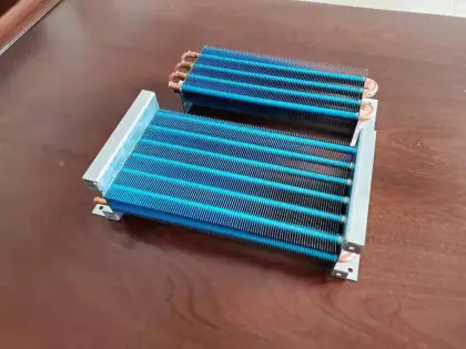 Copper Tube Chiller Condenser Coil Evaporator