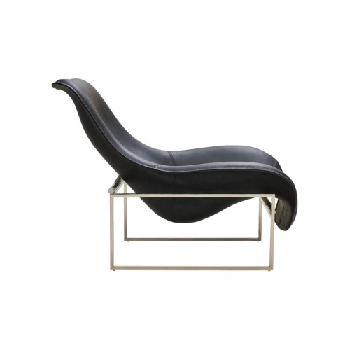 Moderne Stil Möbel Sessel Lounge Stuhl Essstuhl Glasfaser mit Edelstahl Basis Akzent Wohnzimmer Freizeit Freizeit