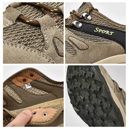 BS023 Men's Lightweight Breathable Quick-Drying Hiking Shoes