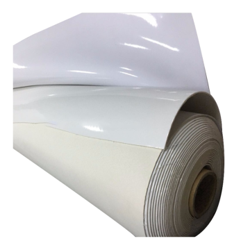 PU Mirror Synthetic Space Football Leather with NonwovenBacking: Premium Quality Soccer Ball Material