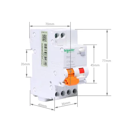 Schneider Easy9 Leakage Protector C20 EA9A45 Air Switch