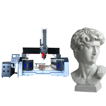 5 Axis CNC Router with Syntec RTCP and HIWIN Guide Rails