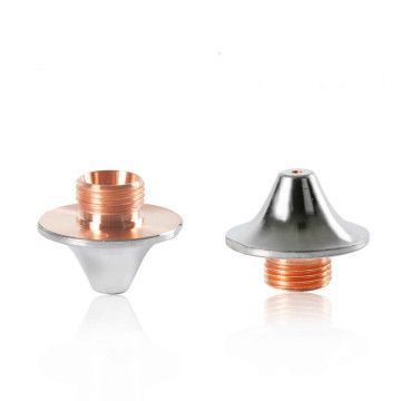 AMADA Laser Nozzle 28mm*22mm Single/Double Layer Chrome Plating for Laser Equipment Spare Parts