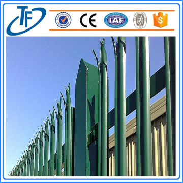 Cheap Galvanized Garrison Fence/Steel Fencing