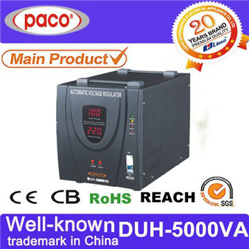 5000VA Electronic Digital Display Regulator With Smart Cooling Fan