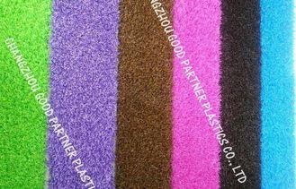 Red / Blue Monofilament Diy Artificial Turf For Home Decora