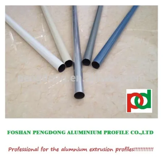 Best Price Window and shower curtain Powder Coated Thin Wall Alumnium Alloy Tube