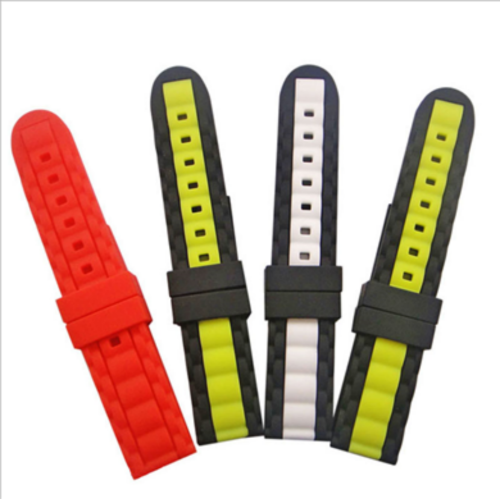 Two-color silicone watchband manufacturing machine