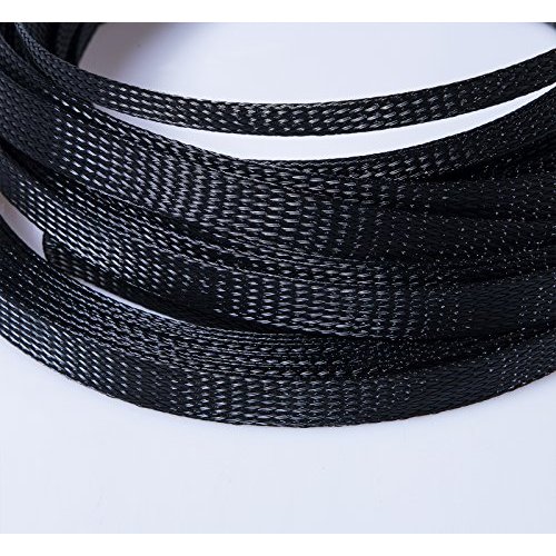 Automotive Wire Harnesses Nylon Multifilament Braided Cable Sleeved