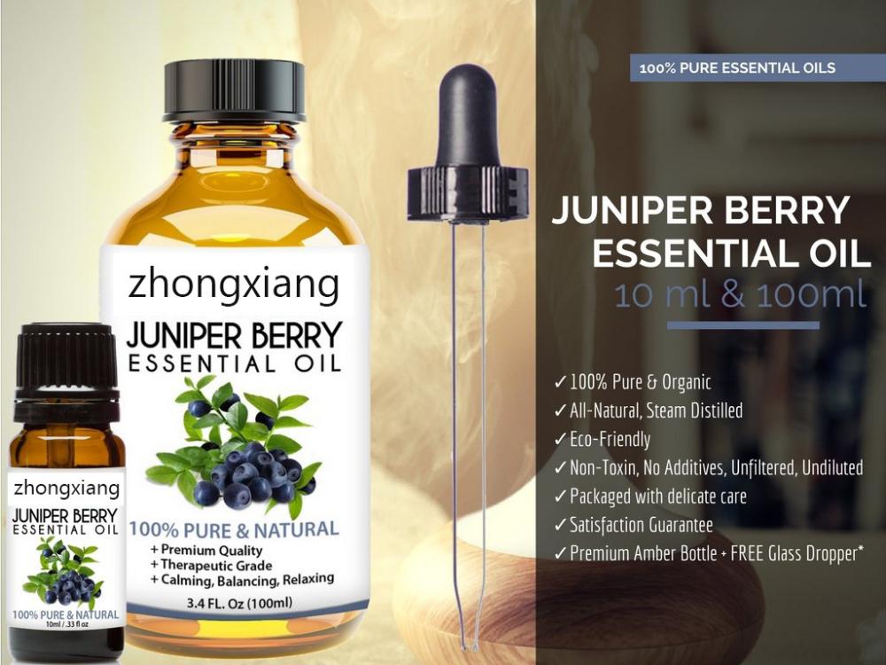 100% Pure Therapeutic Grade Juniper Berry Essential Oil