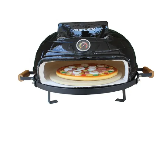 SEB KAMADO 21Inch Ceramic Pizza Oven Woodfire Baking Pizza Outdoor Kitchen