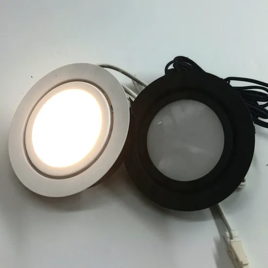 12V LED Recessed Puck Lights for Wardrobes and Kitchens