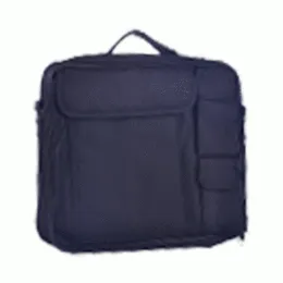 Men's dark blue large capacity briefcase