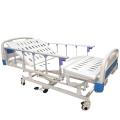 Folding Hospital Bed With Manual Adjustable Backrest