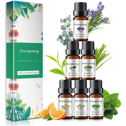 Therapeutic grade essential oil set bulk