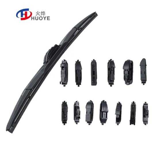 HUOYE Car accessories factory multi-functional soft wholesale wiper blades fit for 99% private cars
