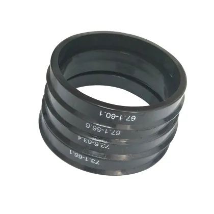Autozone Plastic Hub Centric Rings for Rims OD65.1-72.6mm