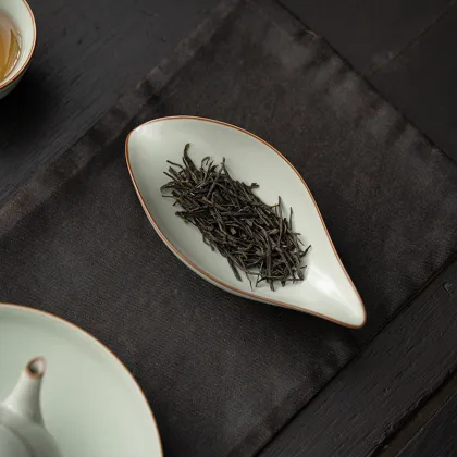 Handmade Ru Ware Tea Spoon Kung Fu Tea Utensils