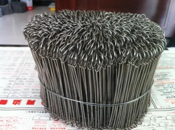 18gauge soft galvanized iron wire double loop tie wire