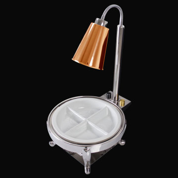 SUS304 Buffet de lampe chauffante Aliments Cound