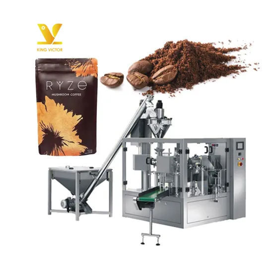 High Capacity Powder Filling and Sealing Machine for Coffee Powder Packaging