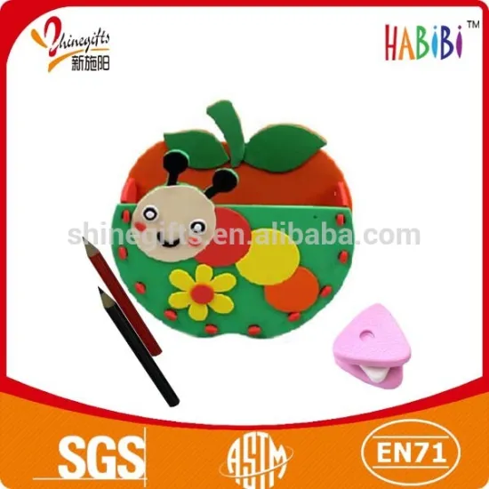 high quality eva pencil vase for kids