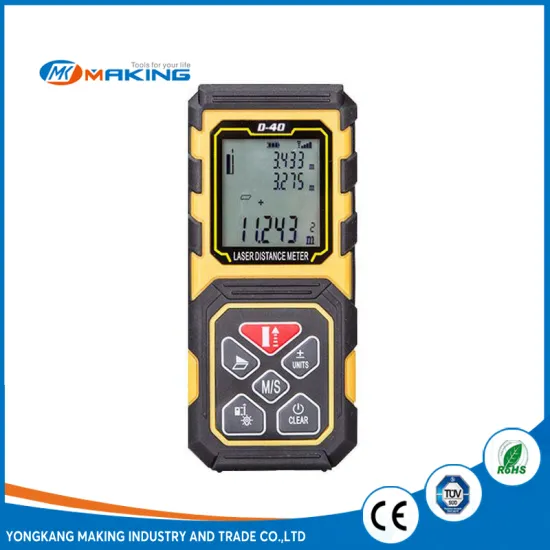 Digital laser distance measure D-40 laser power meter 40m