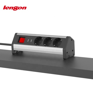 Multifunctional Conference Table Switch Socket with USB for Germany